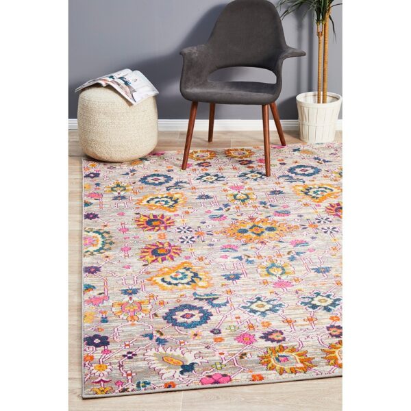 Babylon Viridis Bohemian Rug, 300x400cm, Multi - Image 2