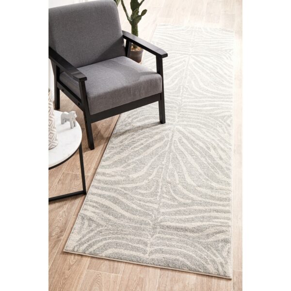 Chrome Savannah Modern Runner Rug, 500x80cm - Image 4