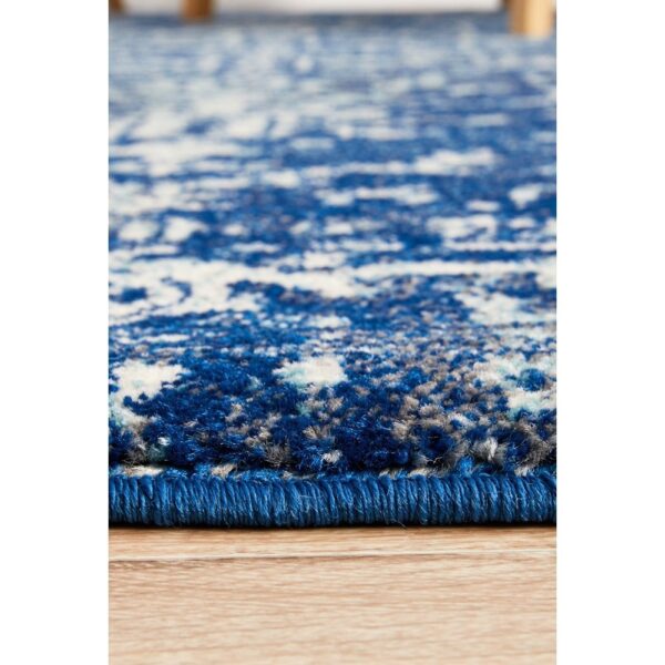 Evoke Muse Turkish Made Oriental Rug, 330x240cm, Navy - Image 3