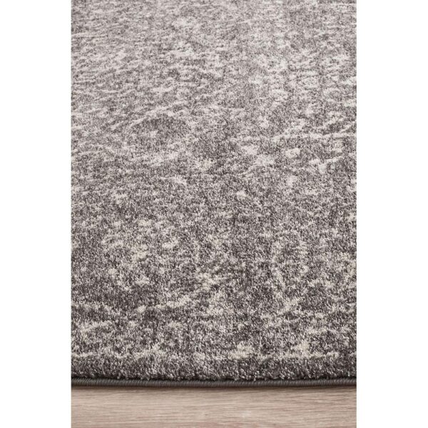 Evoke Frost Turkish Made Oriental Rug, 290x200cm, Grey - Image 4