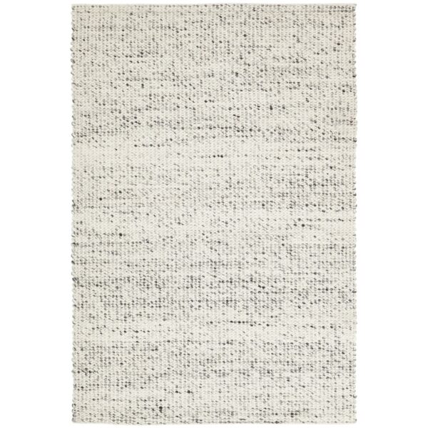 Skandi Carlos Flatwoven Felted Wool Rug, 300x400cm, Grey